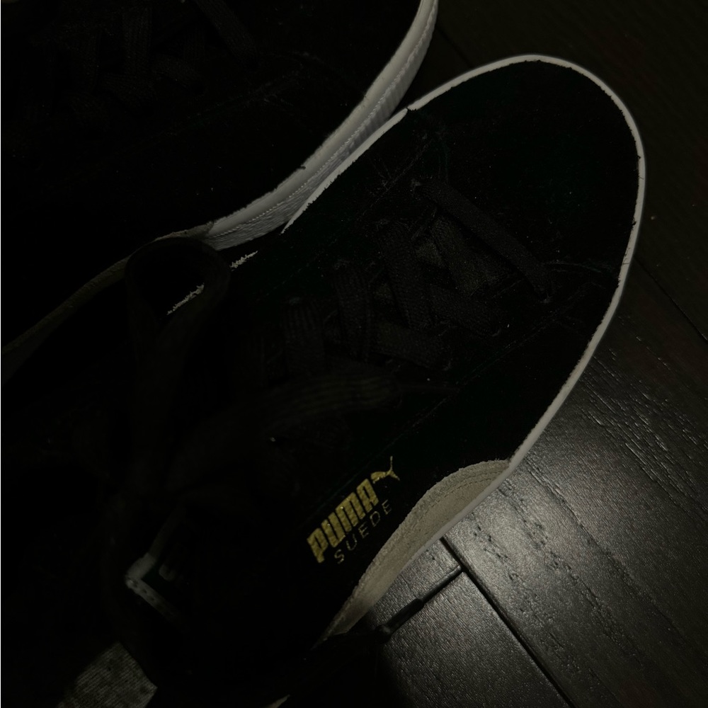 Black Puma Suede Classic Sneakers